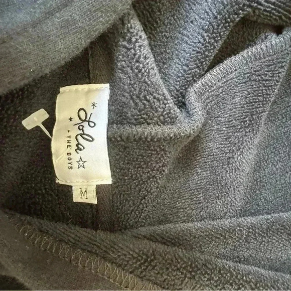 Lola and the Boys Ballin Paris Hoodie Black - Picture 2 of 2